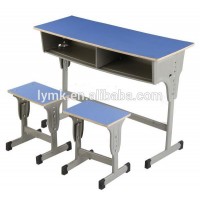 school furniture for children's education kids writing chairs with tables attached