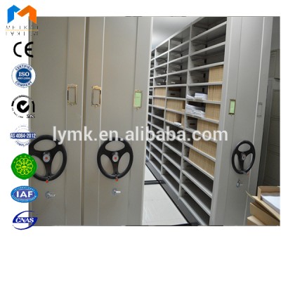 Hot Sale Luoyang School Library Furniture Metal Mobile File Storage Compactor